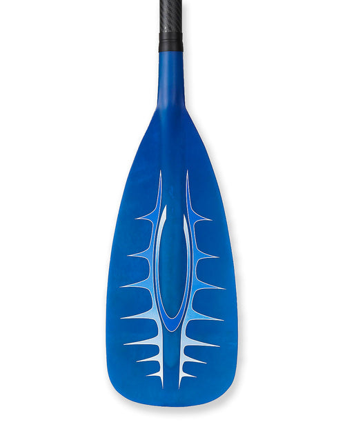 Blue Hybrid Fixed SUP Paddle