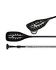 Silver Adjustable Carbon SUP Paddle