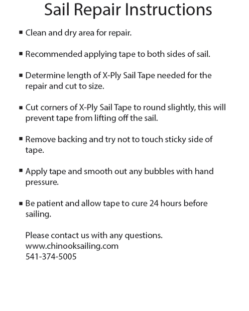 X-Ply Sail Repair Tape