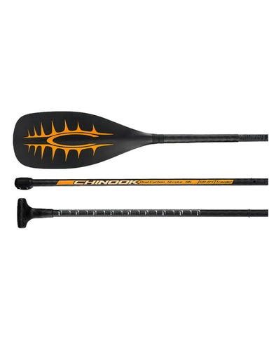 Thrust 82 Traveler 3 piece Adjustable Carbon SUP Paddle with ABS Edge