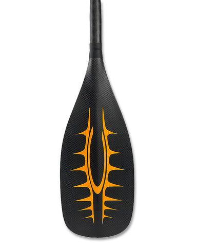 Silver Adjustable Carbon SUP Paddle